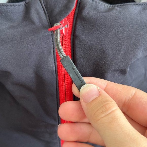 Mammut Eschuler Extreme DryTech Jacket Men’s Large Red Black Waterproof Hooded - Picture 7 of 16